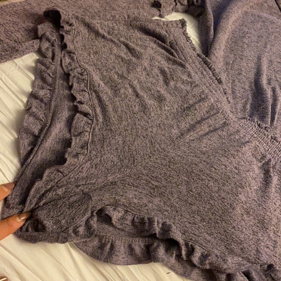 Purple ruffled pajama set 🌸🌸 - Picture 2 of 2